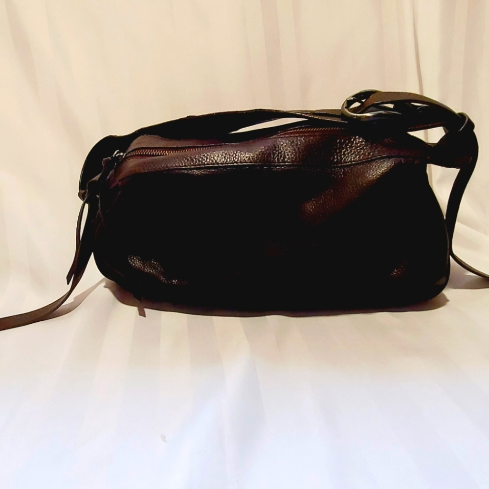 FRANCESCO BIASIA LEATHER SHOULDER BAG!